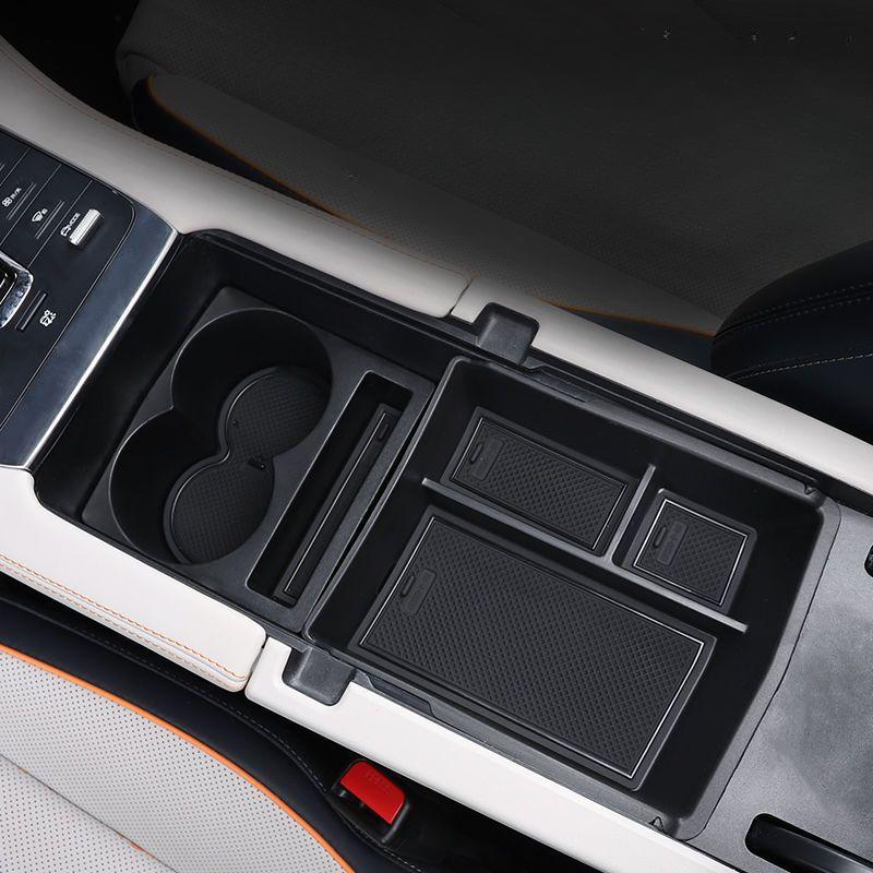 Armrest Storage Box Cup Holder for BYD Song Plus DMi EV 2024 2024 2024 Cup Holder Car Interior Decoration Tidying Accessories