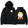 Sudadera con capucha con estampado de Anime Southes Park sudadera con capucha para hombre otoño e invierno jersey cálido de moda