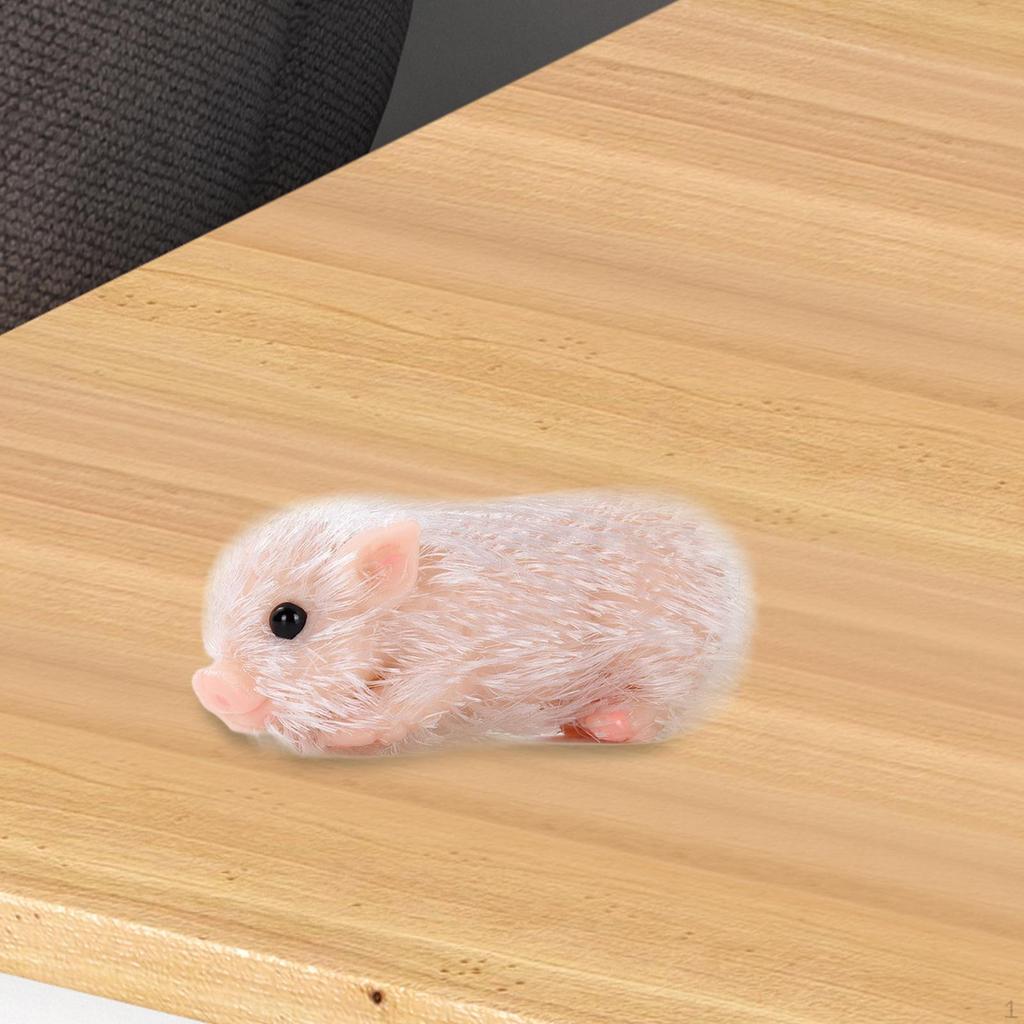 Милая миниатюрная кукла-свинка для домашнего декора и реквизита для мероприятий