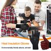 High Temperature Resistance Fire-resistant Heat Insulation BBQ Gloves Fire Heat Glove Oven Mitts