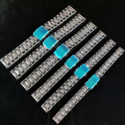 Ремешок для часов Стальной ремешок для часов Плоский мужской ремешок Браслет из нержавеющей стали Стальной ремешок Аксессуары для часов