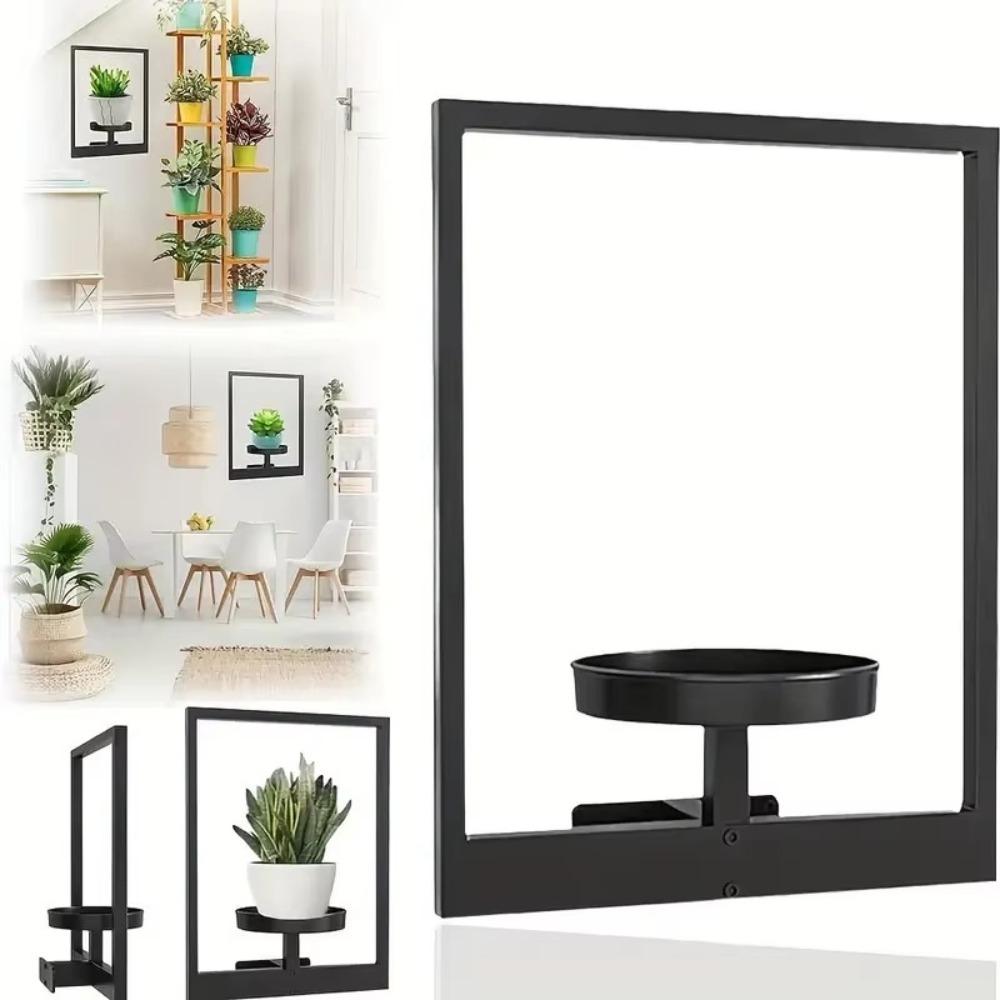 Stylish Picture Frame Wall Plant Holder Wall Mounted Succulent  Hanger  For Home Decor