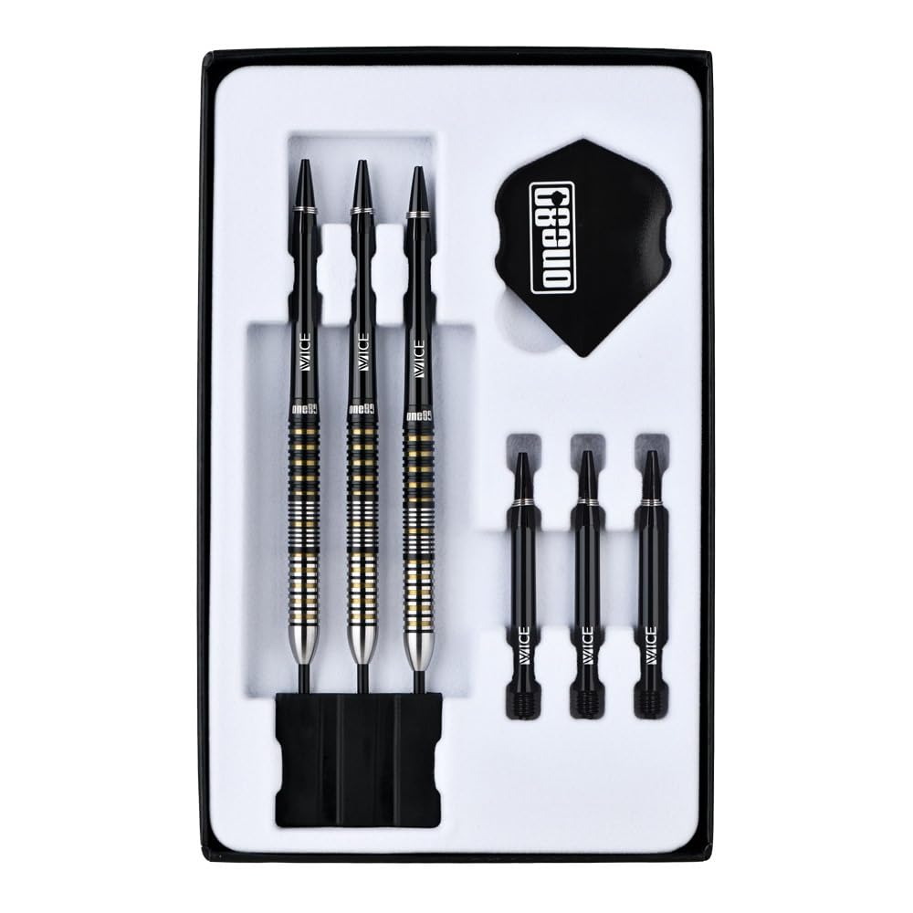 One80 Tengku Shah STEEL 23g Tengku Shah Player Model Dart Barrel Dart Set