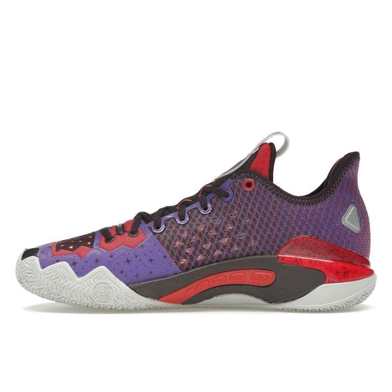 Kyrie Irving X Anta Shock Wave 5 Pro Moon Men Sneakers Purple Midnight-Plum Periwinkle-Red 112411111S-1