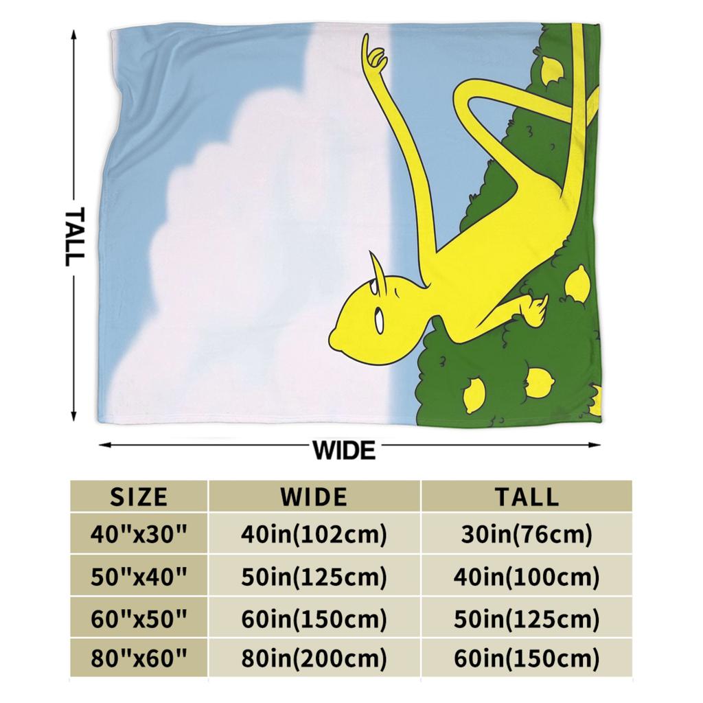 Super Soft BlanketsChildren Camping Lemongrab Unacceptable Bedding Throws Flannel Bedspread For Bedroom Funny Sofa Bed Cover