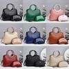 Pu Solid Color Pattern Tote Handbag With Zipper Pockets For Daily Use