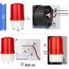 MDNG Baorui Magnetic LED Rotating Sound & Light Alarm CN plug (adapter included)