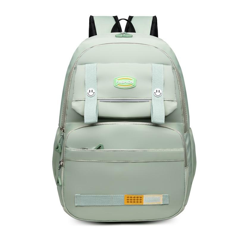 Новый школьный рюкзак для старшеклассницы, простой и универсальный, большой вместимости, модный дорожный рюкзак