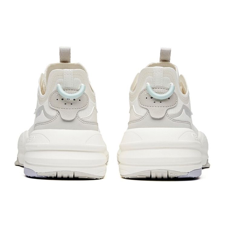 Anta C37 Lifestyle Series Прочные дышащие низкие кроссовки для скейтбординга Женские кроссовки Белые Серые 922128081-3