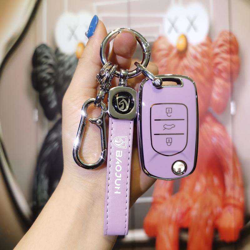 Мультяшный чехол для ключа для моделей Baojun 510/530/560 и 310W