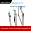 Stainless Steel 304 Square U-bolt Cable Tray Cover Clamp for Photovoltaic and Hose Trunking.
