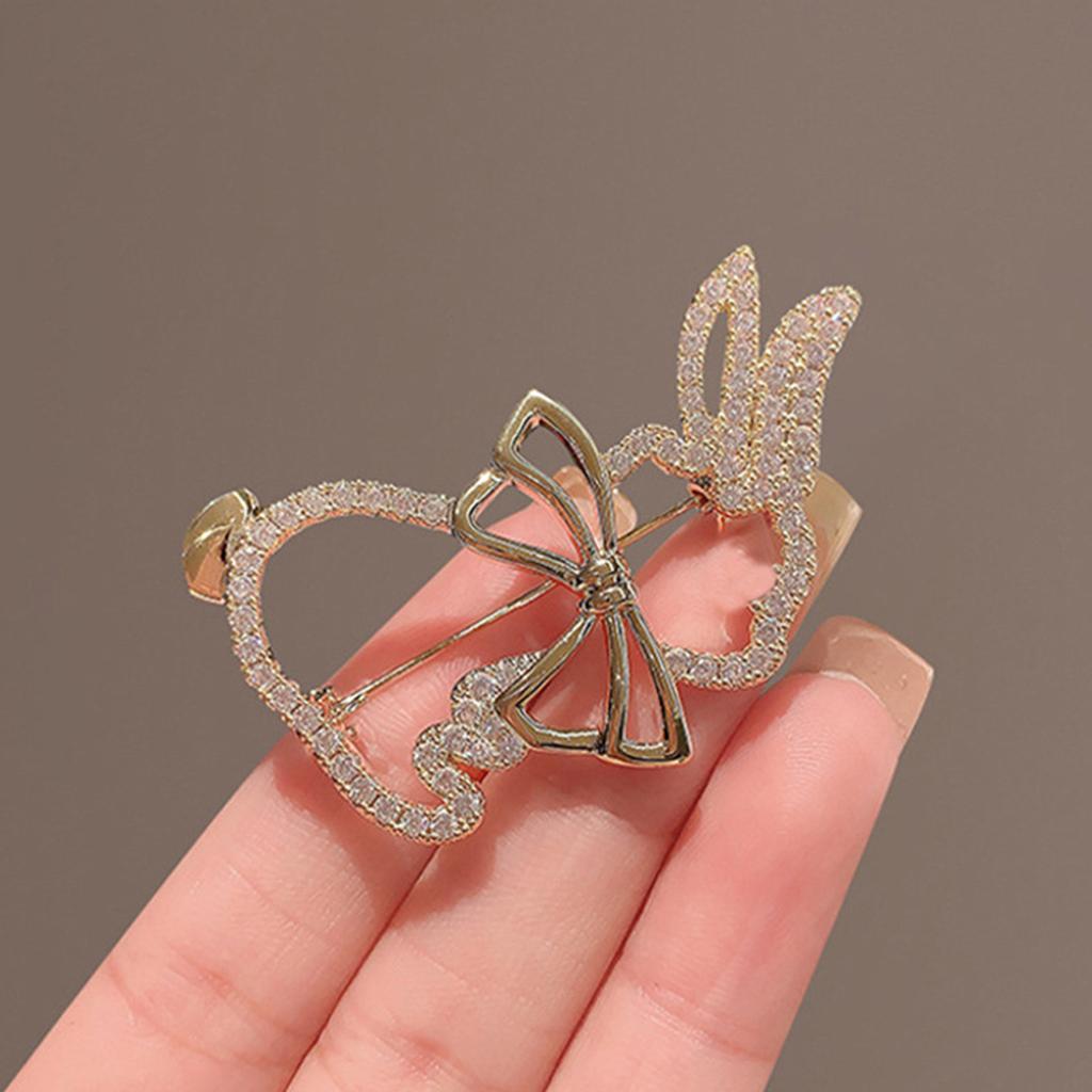 Брошь из сплава для ушей, High-end Sense, High-end Chest Flower, High-end Coat, Suit Brooch