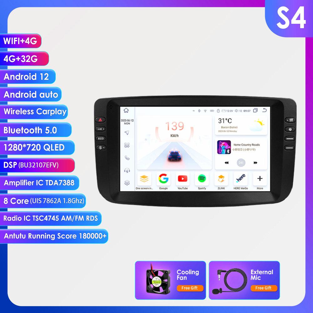 9-дюймовый Carplay 4G 2 Din Android 13 автомобильное радио для Fiat Linea 2012 - 2015 Fiat Punto EVO мультимедийный видеоплеер Navi GPS DSP WIFI интеллектуальный экран