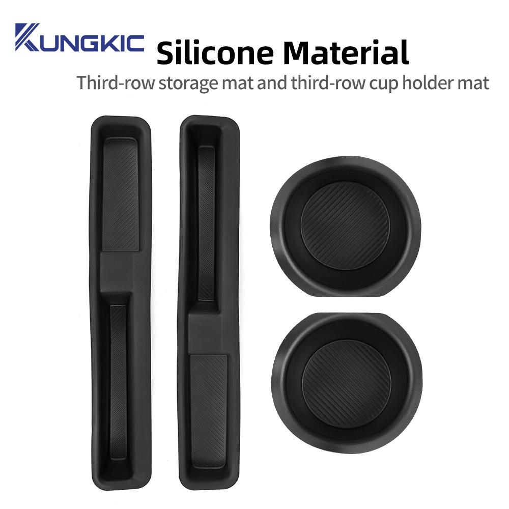 Interior Anti-Slip Silicone Mat Compatible with Ford Explorer 2020-2025 and Ford Ranger 2024-2026 T9