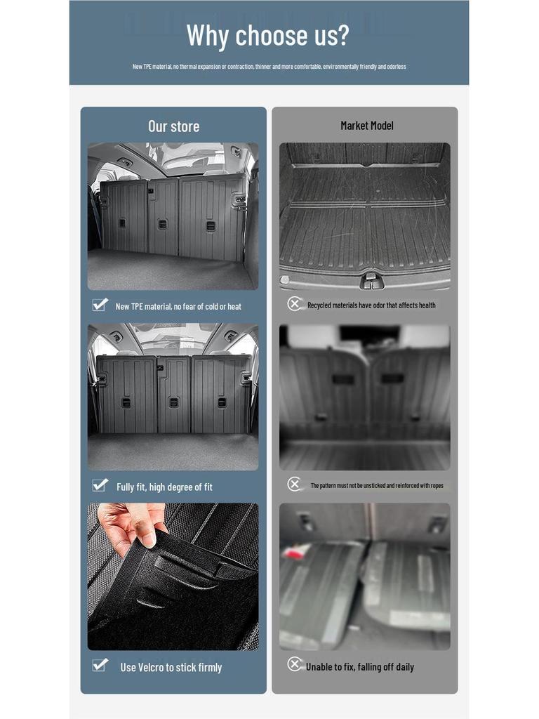 Коврик в багажник из ТПЭ для BMW iX3/X3 (2018-2025) & X4 (2019-2025 гг.)