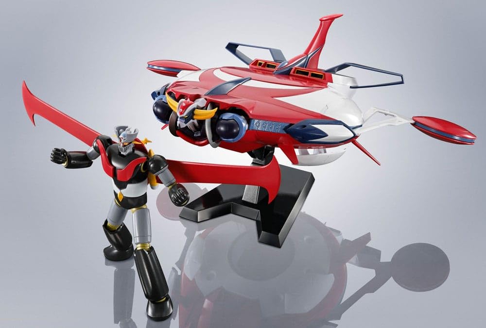 Grendizer U Robot Spirits Action Figure Spazer Side Super 15cm