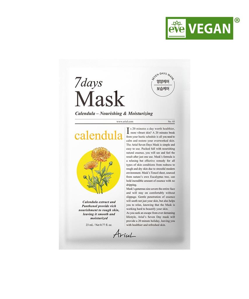 Ariul Seven Days Mask Calendula P 23ml 1 Sheet