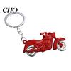 Street Style Keychain Pendant Motorcycle Design Zinc Alloy Key Chain with Detailed Metal Buckle Lightweight Holder Backpack Car Accessory Retro Bike