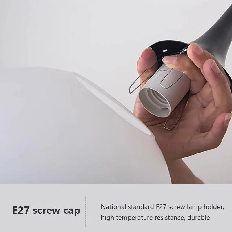 Подвесные светильники в стиле ретро с белым стеклянным шаром в стиле лофт, светодиодные подвесные светильники для гостиной, освещение для дома, черно-белые роговые светильники