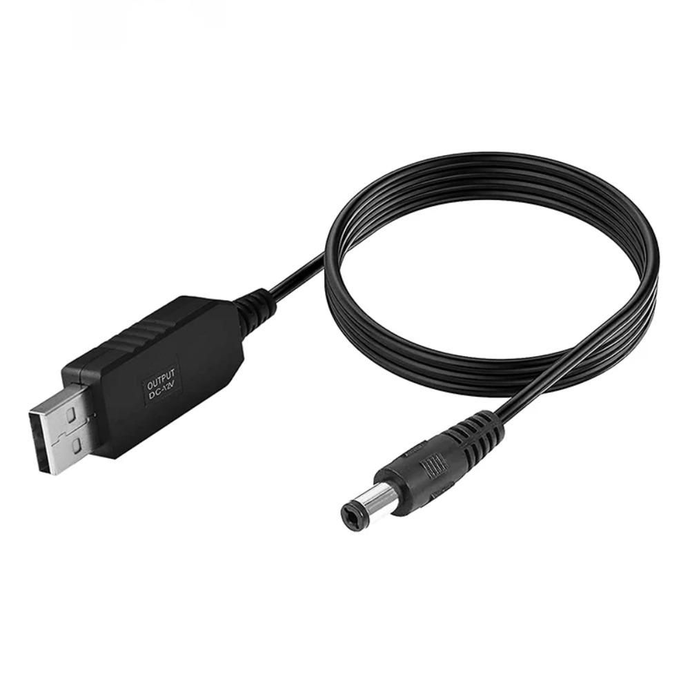 5,5*2,1 мм WiFi-кабель для подключения внешнего аккумулятора DC 5 В в 12 В USB-кабель повышающий преобразователь повышающий шнур для маршрутизатора Wi-Fi, модема, вентилятора