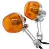 Motorcycle 10mm Turn Signal Light forHonda XL100 C70 CT70 CT90 CB350 CM400 CB450 CB750 Indicators Flashers Blinkers Amber Lamp