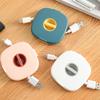 Retractable Cable Organiser Phone Cord Holder Portable Earphone Storage Box for USB and Headphone Cable Wire