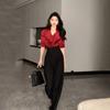 Ultra High Waist Wide Leg Pants Straight Drooping Spring and Summer All Match Trousers Thick Suit Pants Pants