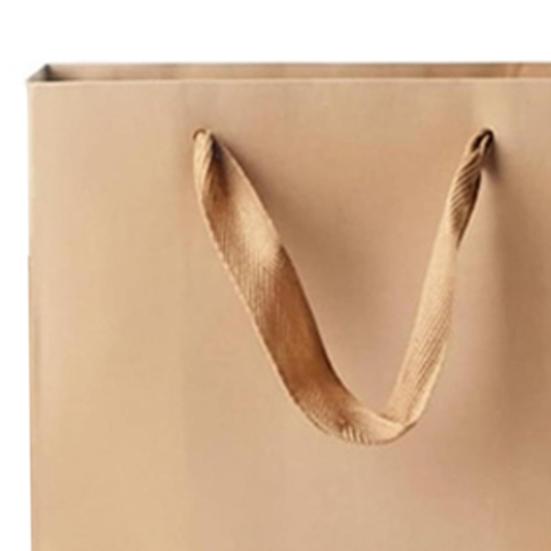 5 шт. Пакет с квадратным дном среднего размера из плотной бумаги, подарочные пакеты с ручками, Рождество, офисные вечеринки, пакет для подарков