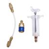 Injector, 1/4 SAER134a Manual Booster A/C /Dye Injector with Tuner Injector 30ML