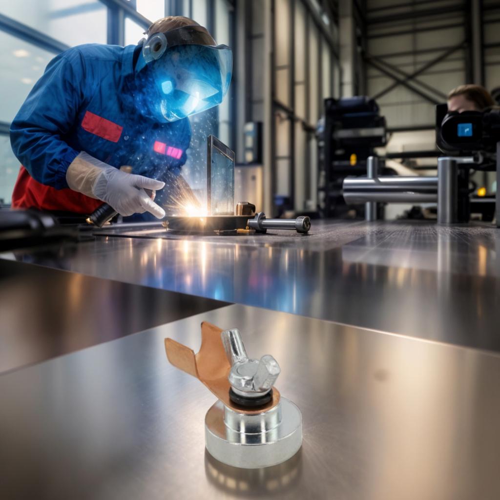 Магнитный сварочный зажим заземления Магнитная сварочная опора Портативная