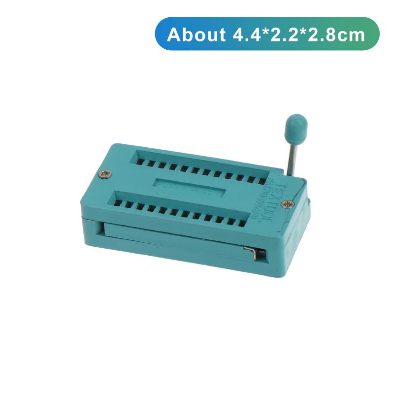 Universal IC Locking Test Socket 1Pcs Durable Multi Sizes 14P to 48P Fit Wide Narrow  for Electronic Circuit Repair