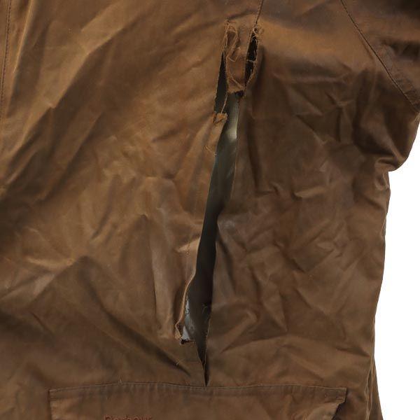Barbour Промасленная куртка XXL Коричневое пальто Мужская Б/У