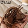 Trendy summer sandals for girls, new fashion one-strap Roman shoes, bohemian style with tassels, children's cool boots