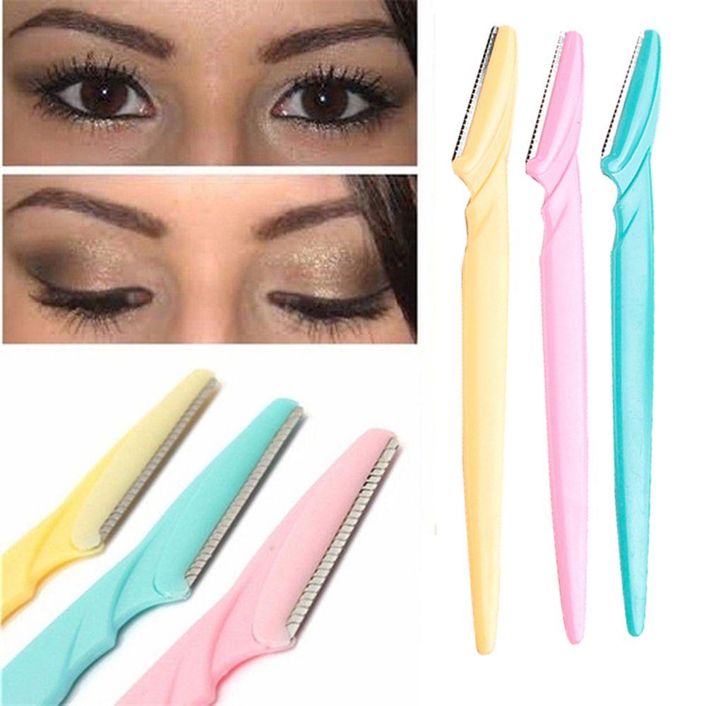 Бритва Инструмент для удаления волос Инструмент для макияжа Придание формы бровям Машинка для бровей Лезвия для бровей Бритва