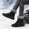 Супер теплая зимняя хлопковая обувь, ботильоны для женщин, зимние ботинки