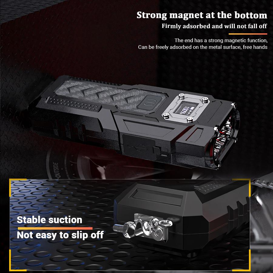 Многофункциональный мощный светодиодный фонарик Портативный ультра яркий фонарик USB перезаряжаемый открытый аварийный аккумулятор для кемпинга