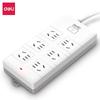 18168-03 6-outlet 3m leakage protection, белый