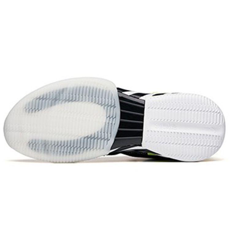 Anta Баскетбольные кроссовки Shock 1 Mid мужские баскетбольные кроссовки черные белые 112131605-5