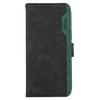 For iPhone 16 Pro Case RFID Blocking Leather Wallet Flip Phone Cover - Black