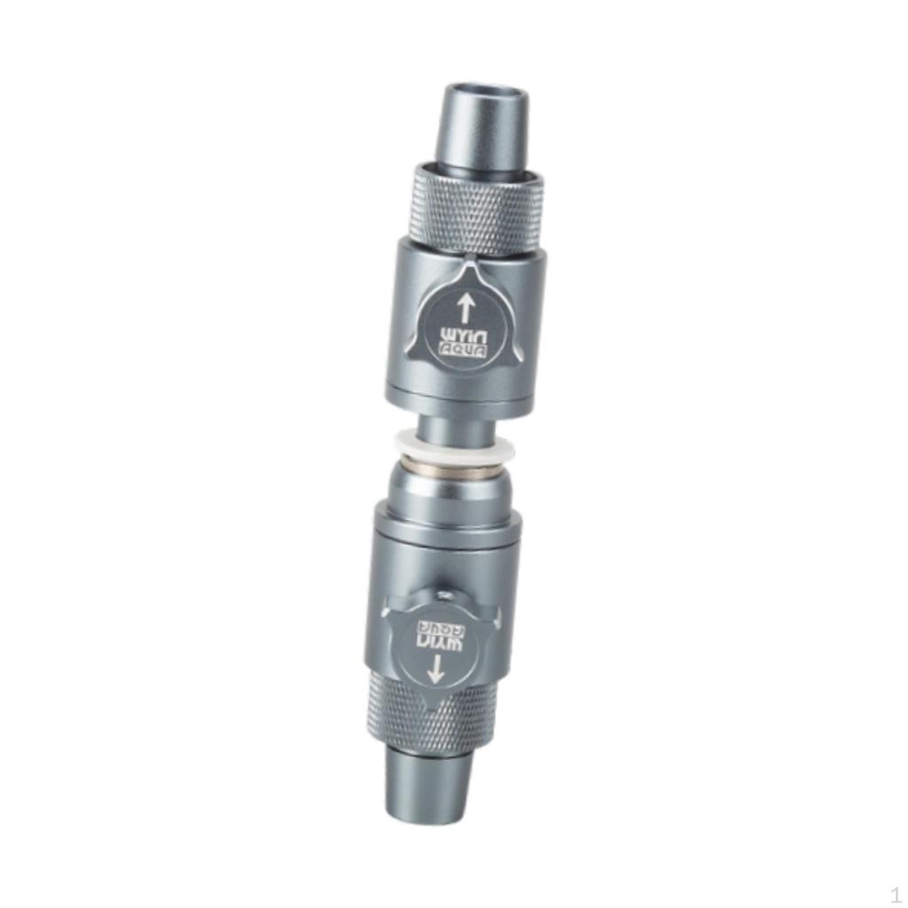 Aquarium Double Tab Connector,Aquarium Water Control,Quick Release Valve