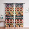 3D Бохо Стиль Мандала Узор Полиэстер Шторы 2 Панели Гостиная Спальня Балкон Офис Кухня Кабинет Окно Оформление