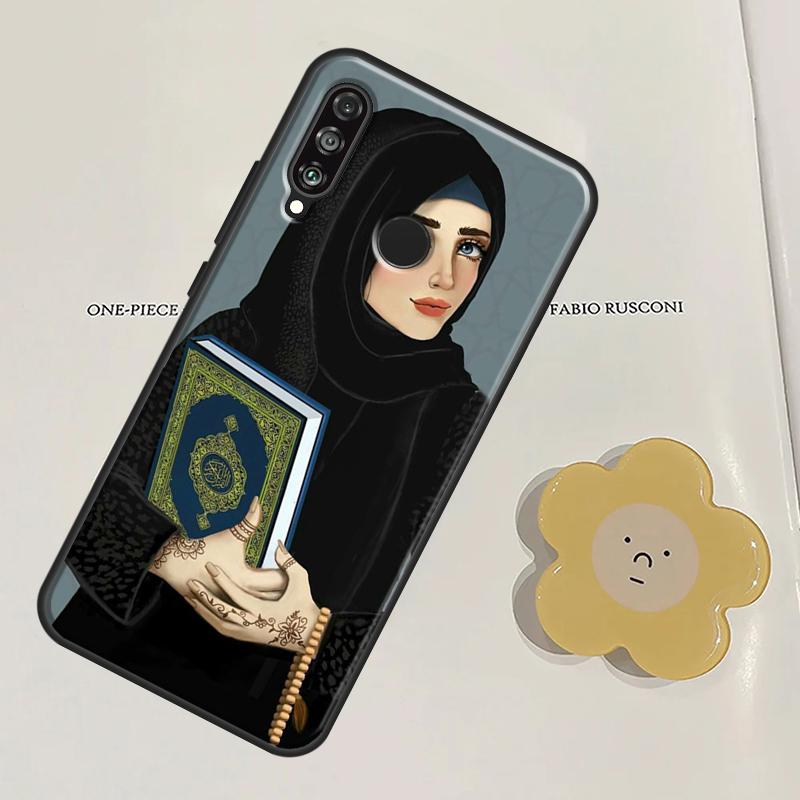 Мусульманский Исламский Девичий Арабский Хиджаб Для Huawei Nova 11 9 10 SE Y60 Y70 Y90 Y61 Y91 Nova 3i 7i 8i 11i P20 P40 Lite P30 Pro Чехол