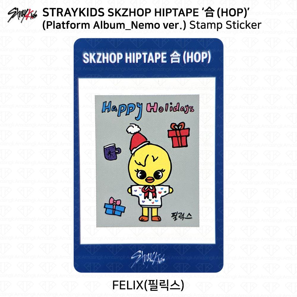 Stray Kids Skzhop hiptape Hop Platform Album Nemo ver официальная фотокарточка Kpop