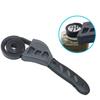 Mini 500mm Multifunction Pipeline Wrench Rubber Strap Wrench Jar Lids Tighten Loosen Plumbing Tool Universal Oil Filter Spanner