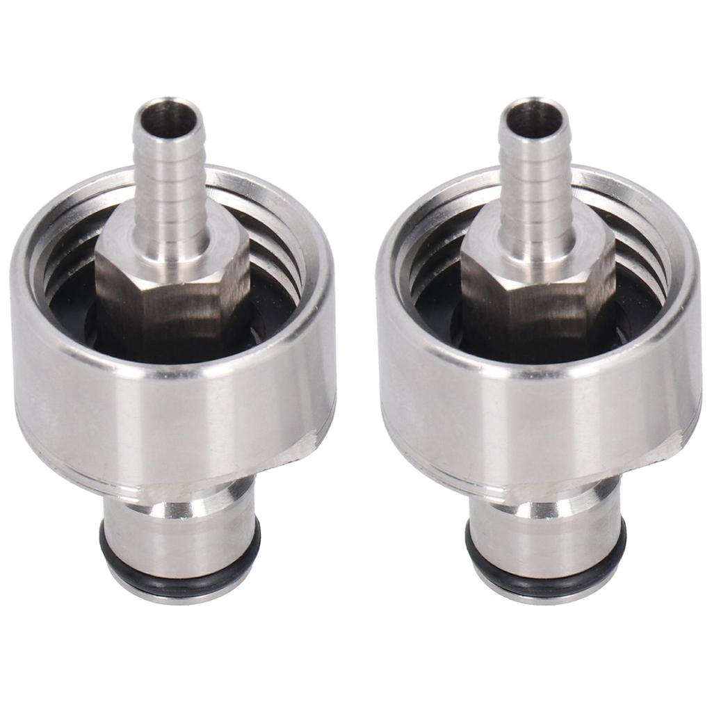 Крышка для карбонизации с уплотнительным кольцом из нержавеющей стали, крышка для карбонизации, оборудование для домашнего пивоварения(2Pcs )