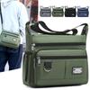 Multi-pocket Men's Crossbody Bag Oxford Cloth Shoulder Office Classic Leisure Multi-layer Bag T C2O2