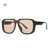 New Square Sunglasses Fashion Retro One Piece Sun Glasses Eyewear Uv400 Shades For Women Men Luxury Eyewear