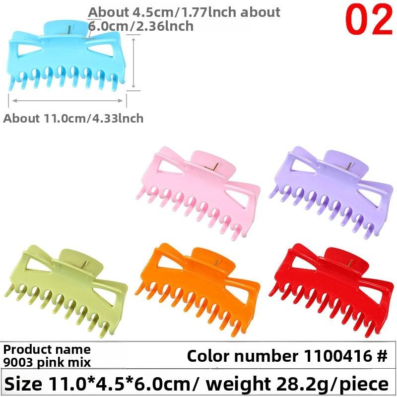 Весенне-летние женские заколки для ванны, аксессуары для парика, заколки-крабы, заколки для волос для высокого хвоста