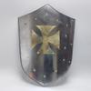 60.96 Cm Medieval Knight Crusader Cross Shield, Larp Re-enactment Cosplay Shield, Functional Armour Knight Battle Shield