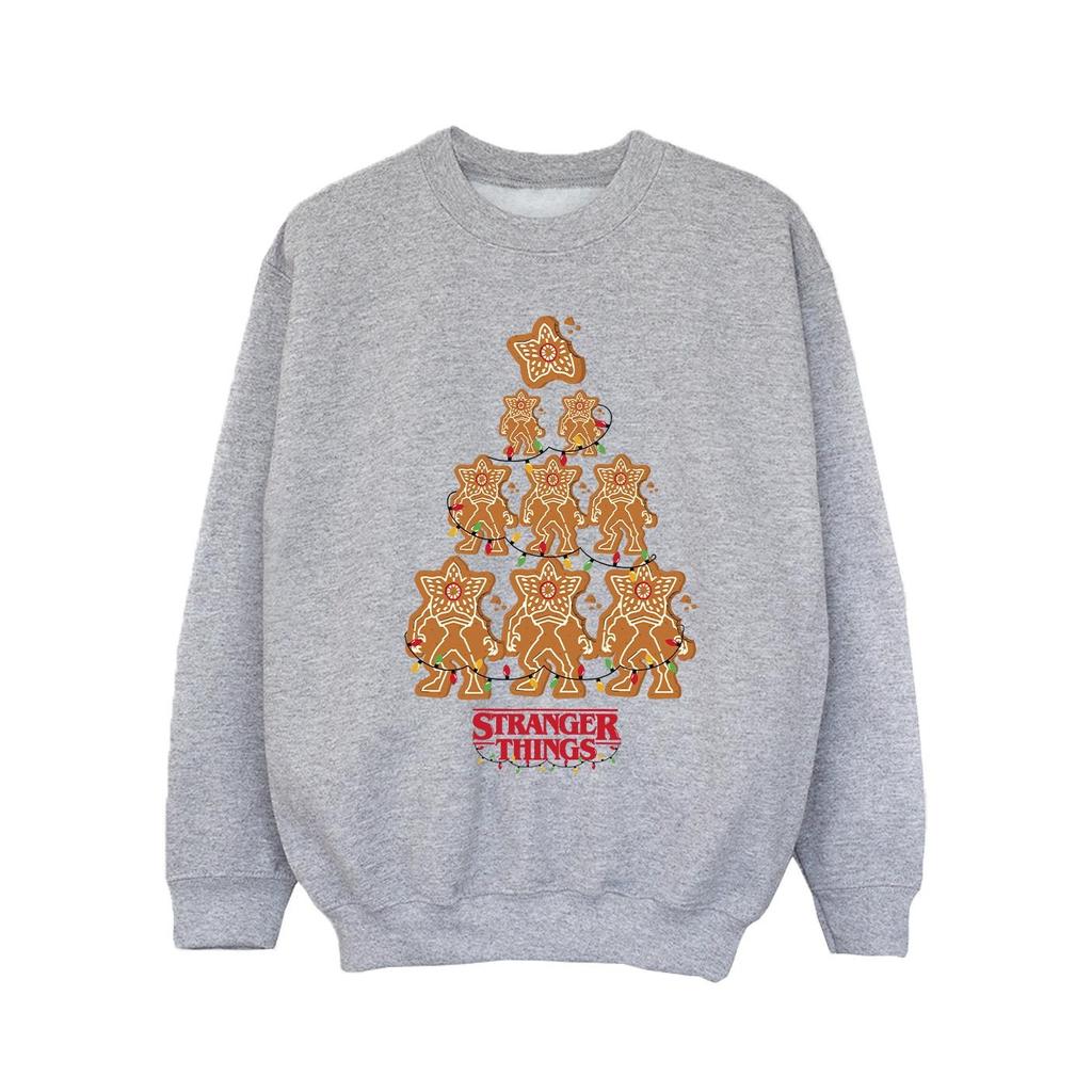 Netflix Girls Stranger Things Gingerbread Sweatshirt